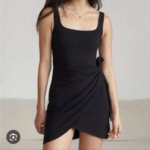 Aritzia Black Mini Dress